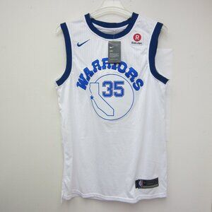New 2016 Mens Nike NBA Warriors "White Classic" Swingman Jersey Durant #35 XL 52